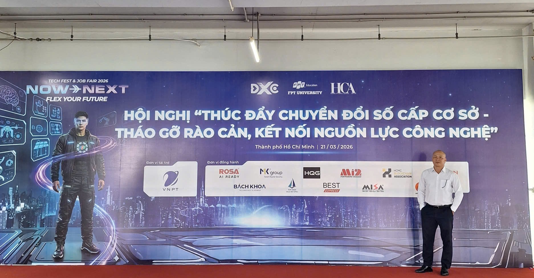 TECH FEST & JOB FAIR 2026 (CEO - HUỲNH NHỰT TRƯỜNG được DxC Mời tham dự sự kiện)